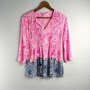 Lily‎ Pulitzer Marilina Tunic Top Sz XS